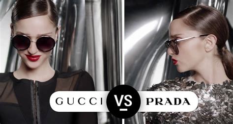 Gucci sunglasses vs Prada